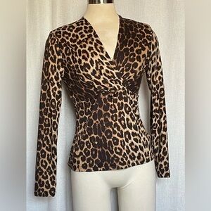 Shein animal print top